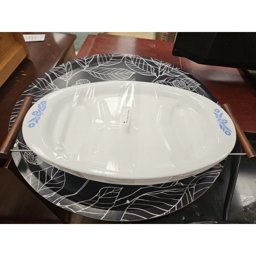 4 PC. CORNING WARE CORNFLOWER 16.5